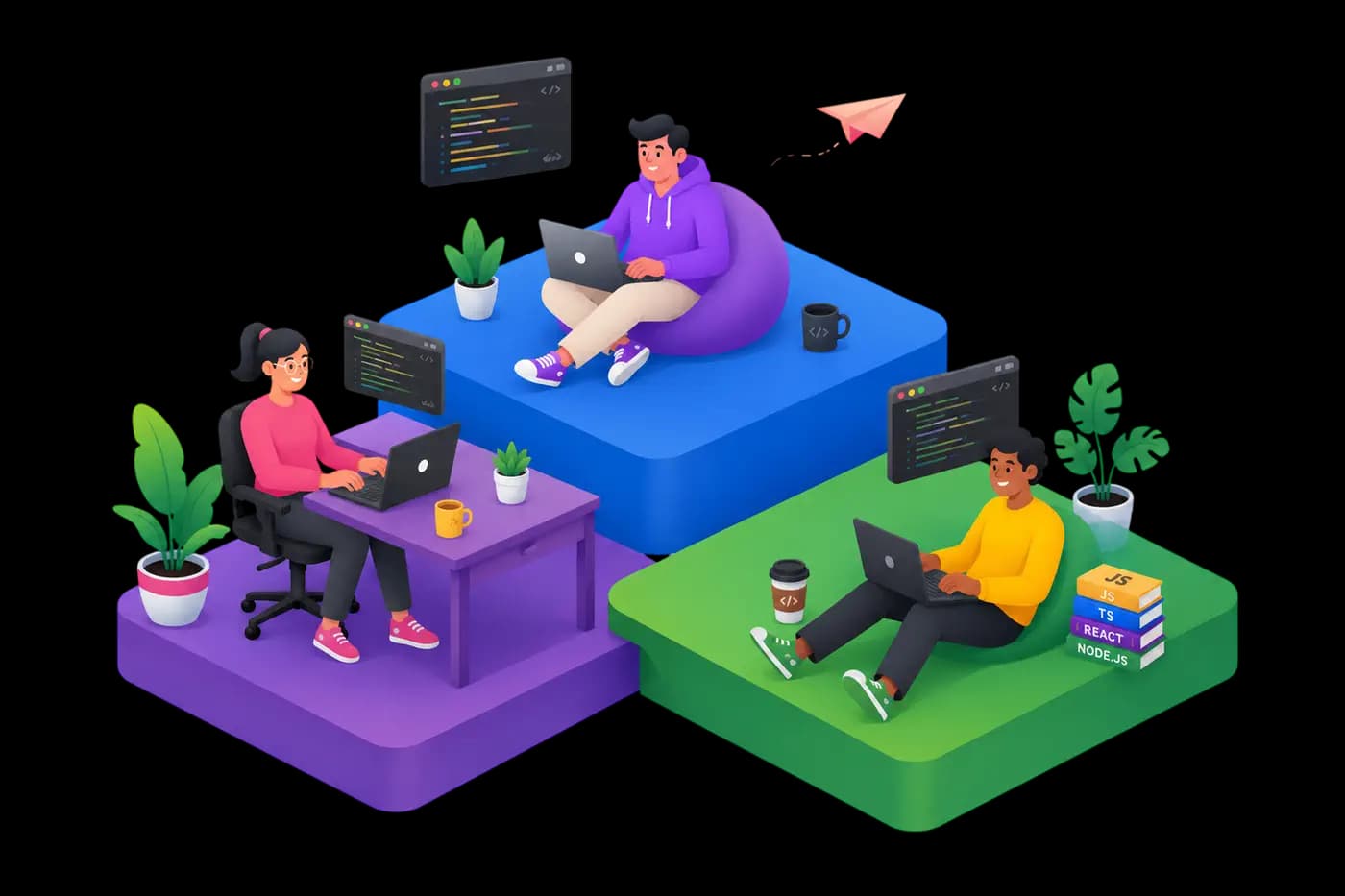 Illustrated overview of the Sthyra Digital brand direction